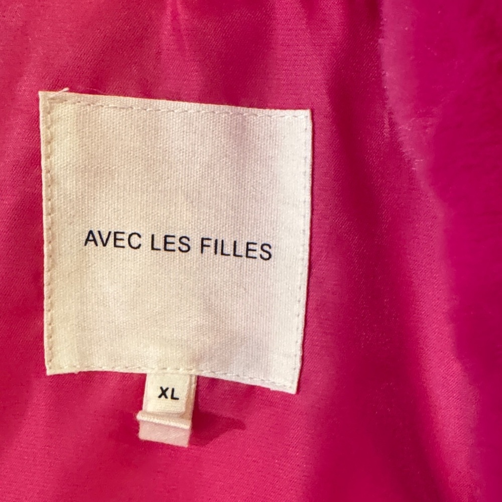 Avec Les Filles Vibrant Pink Faux Fur Jacket - Picture 3 of 9